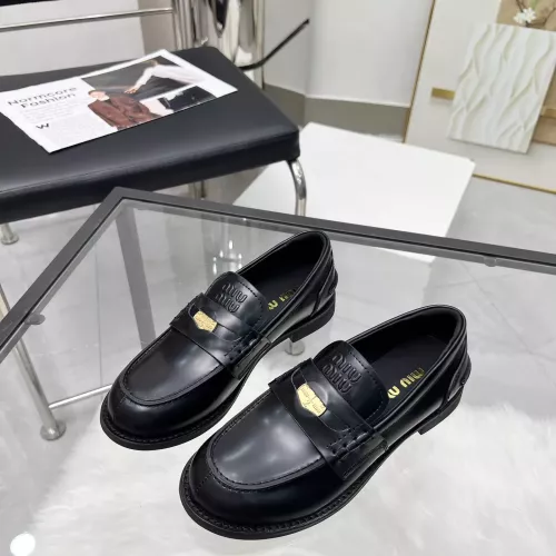 MIU MIU Leather Shoes For Women #1320184