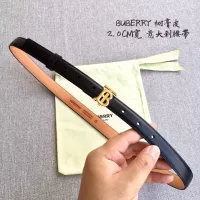 $48.00 USD Burberry AAA Quality Belts In 2.0cm For Women #1312724