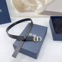 $64.00 USD Christian Dior AAA Quality Belts In 2.5cm For Women #1312824