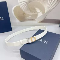 $64.00 USD Christian Dior AAA Quality Belts In 2.5cm For Women #1312825