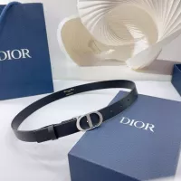 $64.00 USD Christian Dior AAA Quality Belts In 2.5cm For Women #1312826