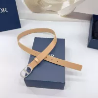 $64.00 USD Christian Dior AAA Quality Belts In 2.5cm For Women #1312828