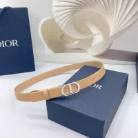 $64.00 USD Christian Dior AAA Quality Belts In 2.5cm For Women #1312828