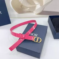 $64.00 USD Christian Dior AAA Quality Belts In 2.5cm For Women #1312829