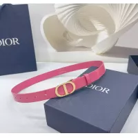 $64.00 USD Christian Dior AAA Quality Belts In 2.5cm For Women #1312829