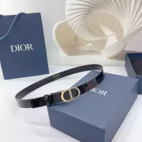 $64.00 USD Christian Dior AAA Quality Belts In 2.5cm For Women #1312830