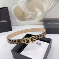 $64.00 USD Dolce & Gabbana D&G AAA Quality Belts In 3.0cm For Women #1313071
