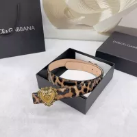 $64.00 USD Dolce & Gabbana D&G AAA Quality Belts In 3.0cm For Women #1313076