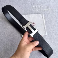 $48.00 USD Hermes AAA Quality Belts In 3.8cm For Men #1313888