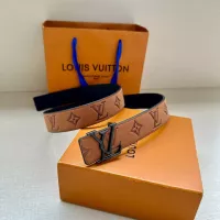 $60.00 USD Louis Vuitton AAA Quality Belts In 3.4cm For Unisex #1314294