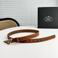 $56.00 USD Prada AAA Quality Belts In 2.5cm For Women #1314460