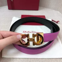 $52.00 USD Salvatore Ferragamo AAA Quality Belts In 2.5cm For Women #1314763