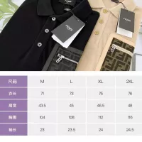 $42.00 USD Fendi T-Shirts Short Sleeved For Men #1315088