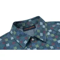 $60.00 USD Louis Vuitton LV Shirts Short Sleeved For Unisex #1316053