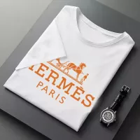 $23.00 USD Hermes T-Shirts Short Sleeved For Men #1316551