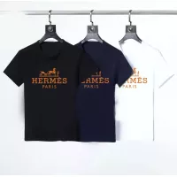$23.00 USD Hermes T-Shirts Short Sleeved For Men #1316553