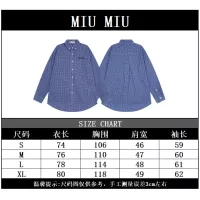 $48.00 USD MIU MIU  Shirts Long Sleeved For Unisex #1316649