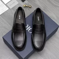 $105.00 USD Christian Dior Leather Shoes For Men #1317551