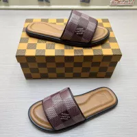 $64.00 USD Louis Vuitton Slippers For Men #1317614
