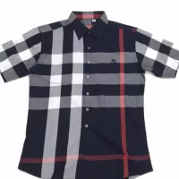 $45.00 USD Burberry Shirts Short Sleeved For Men #1318114