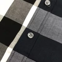 $45.00 USD Burberry Shirts Short Sleeved For Men #1318115