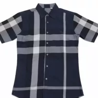 $45.00 USD Burberry Shirts Short Sleeved For Men #1318116