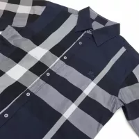 $45.00 USD Burberry Shirts Short Sleeved For Men #1318116