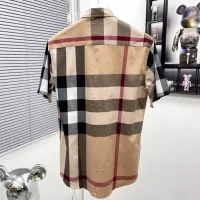 $45.00 USD Burberry Shirts Short Sleeved For Men #1318117