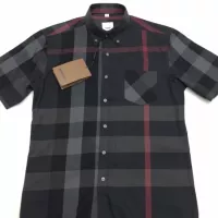 $45.00 USD Burberry Shirts Short Sleeved For Men #1318132