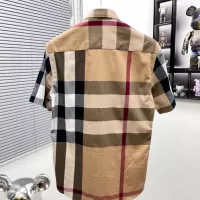 $45.00 USD Burberry Shirts Short Sleeved For Men #1318136