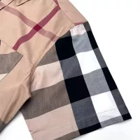 $45.00 USD Burberry Shirts Short Sleeved For Men #1318142