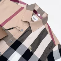 $45.00 USD Burberry Shirts Short Sleeved For Men #1318146
