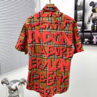 $48.00 USD Burberry Shirts Short Sleeved For Men #1318155