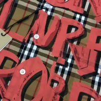 $48.00 USD Burberry Shirts Short Sleeved For Men #1318155