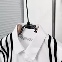 $72.00 USD Alexander McQueen Shirts Long Sleeved For Men #1318173