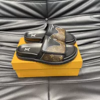 $56.00 USD Louis Vuitton Slippers For Men #1318223