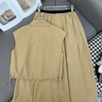 $85.00 USD MIU MIU Tracksuits Sleeveless For Women #1318326