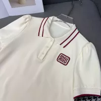 $80.00 USD MIU MIU Tracksuits Short Sleeved For Women #1318327