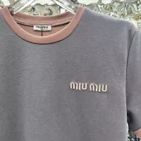 $76.00 USD MIU MIU Tracksuits Short Sleeved For Women #1318342