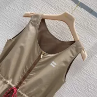 $85.00 USD MIU MIU Dresses Sleeveless For Women #1318378