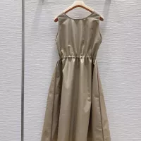 $85.00 USD MIU MIU Dresses Sleeveless For Women #1318378