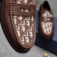 $100.00 USD Christian Dior Leather Shoes For Men #1318396