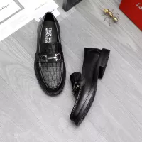 $100.00 USD Salvatore Ferragamo Leather Shoes For Men #1318398