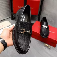 $100.00 USD Salvatore Ferragamo Leather Shoes For Men #1318398