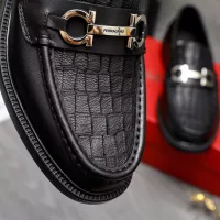 $100.00 USD Salvatore Ferragamo Leather Shoes For Men #1318398