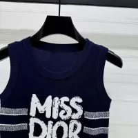 $80.00 USD Christian Dior T-Shirts Sleeveless For Women #1318430