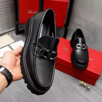 $88.00 USD Salvatore Ferragamo Leather Shoes For Men #1318438