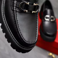 $88.00 USD Salvatore Ferragamo Leather Shoes For Men #1318438