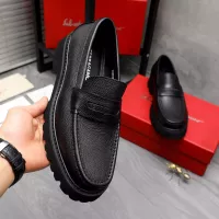 $88.00 USD Salvatore Ferragamo Leather Shoes For Men #1318447