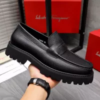 $88.00 USD Salvatore Ferragamo Leather Shoes For Men #1318447